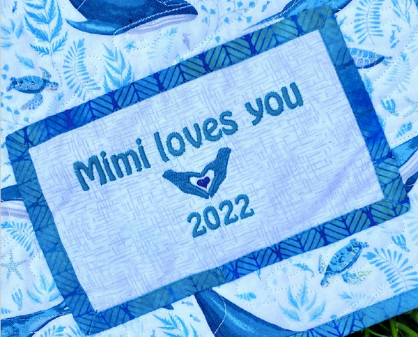 Embroidered Quilt Labels