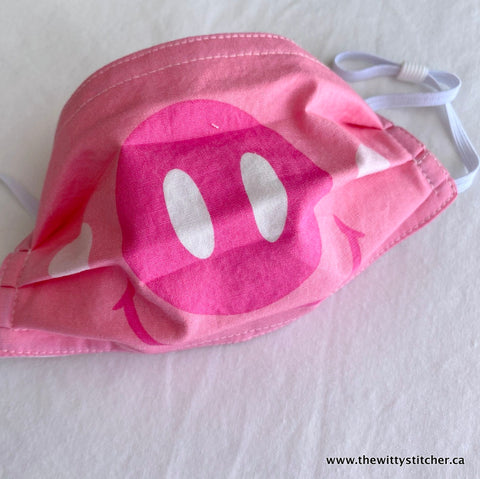 Fun Critters Face Mask - PEPPA Kids' Size SMALL