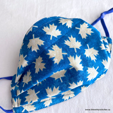Oh! Canada! Cloth Face Mask - BLUE CANADA