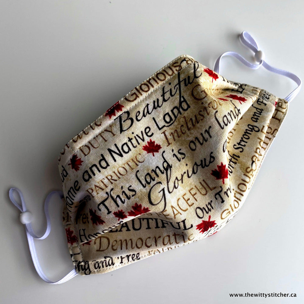 Oh! Canada! Cloth Face Mask - PROUD CANADA