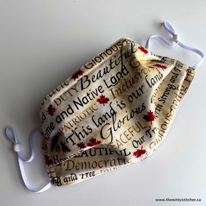 Oh! Canada! Cloth Face Mask - PROUD CANADA