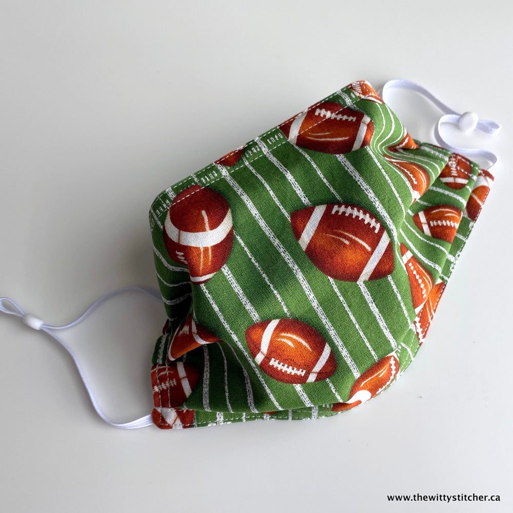 LAST CALL! SPORTS Cloth Face Mask - FOOTBALL - Only 3 Left!