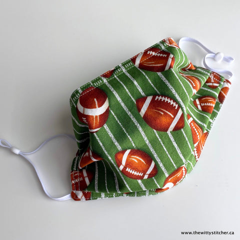 LAST CALL! SPORTS Cloth Face Mask - FOOTBALL - Only 3 Left!
