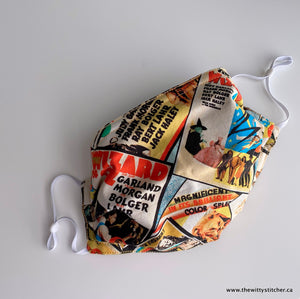 NOVELTY Cloth Face Mask - WONDERFUL WIZ POSTERS