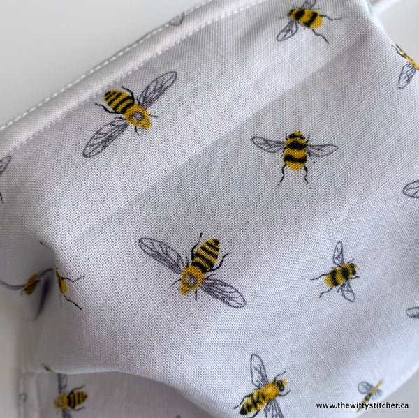 ANIMALS Cotton Face Mask - BEES
