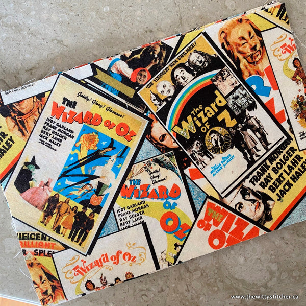 NOVELTY Cloth Face Mask - WONDERFUL WIZ POSTERS