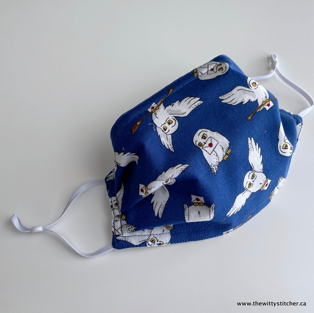 NOVELTY Cotton Face Mask - HP OWL