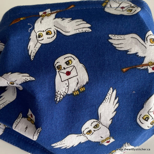 NOVELTY Cotton Face Mask - HP OWL