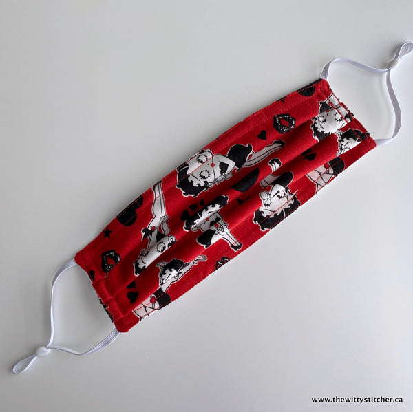 NOVELTY Cotton Face Mask - BB CUTE CARTOONY