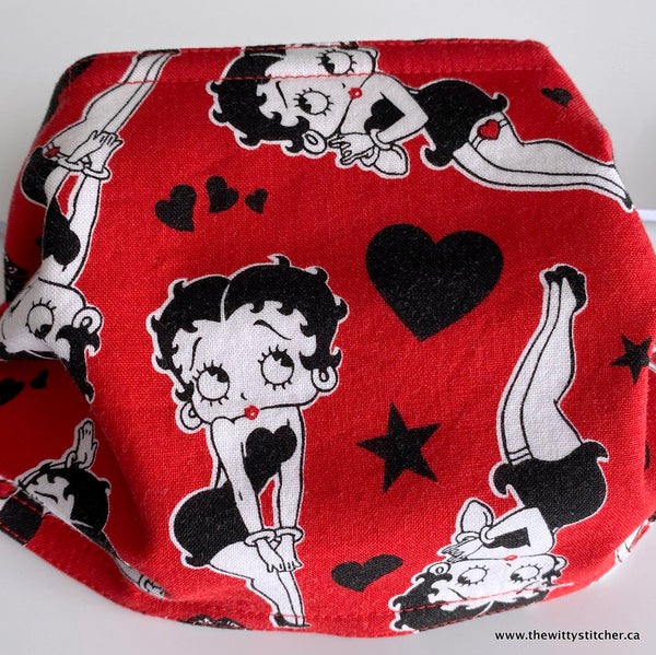 NOVELTY Cotton Face Mask - BB CUTE CARTOONY