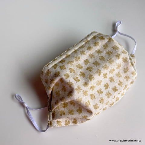 OH! CANADA! Cotton Face Mask - MINI MAPLE LEAVES