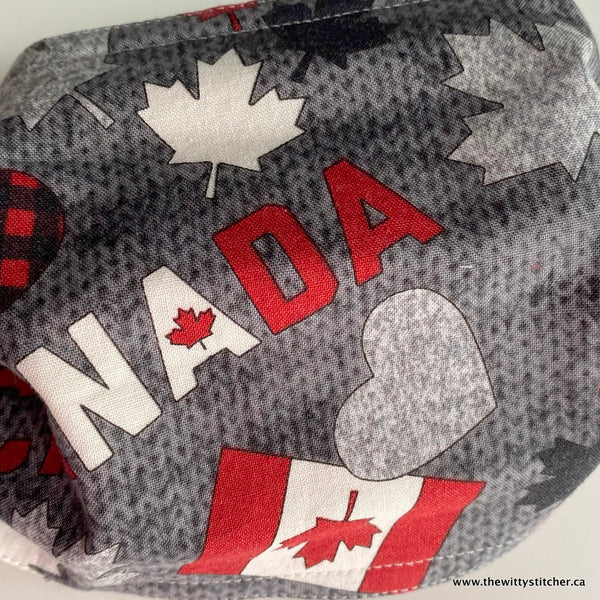 LAST CALL! OH! CANADA! Cotton Face Mask - I HEART CANADA - ONLY 1 LEFT!