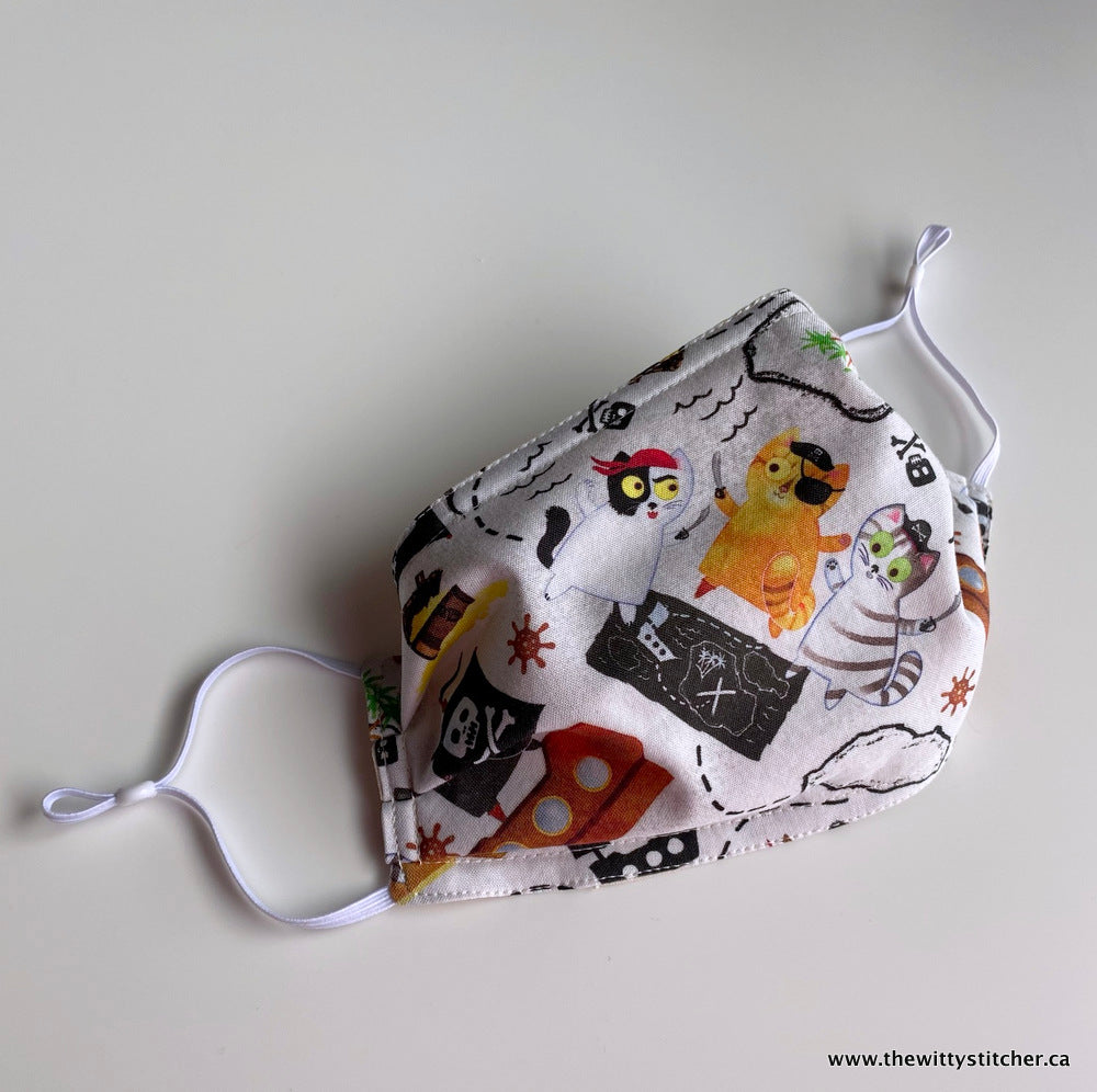 ANIMALS Cotton Face Mask - AHOY KITTIES