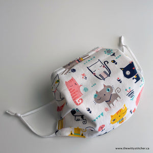 ANIMALS Cotton Face Mask - MOD COOL CATS