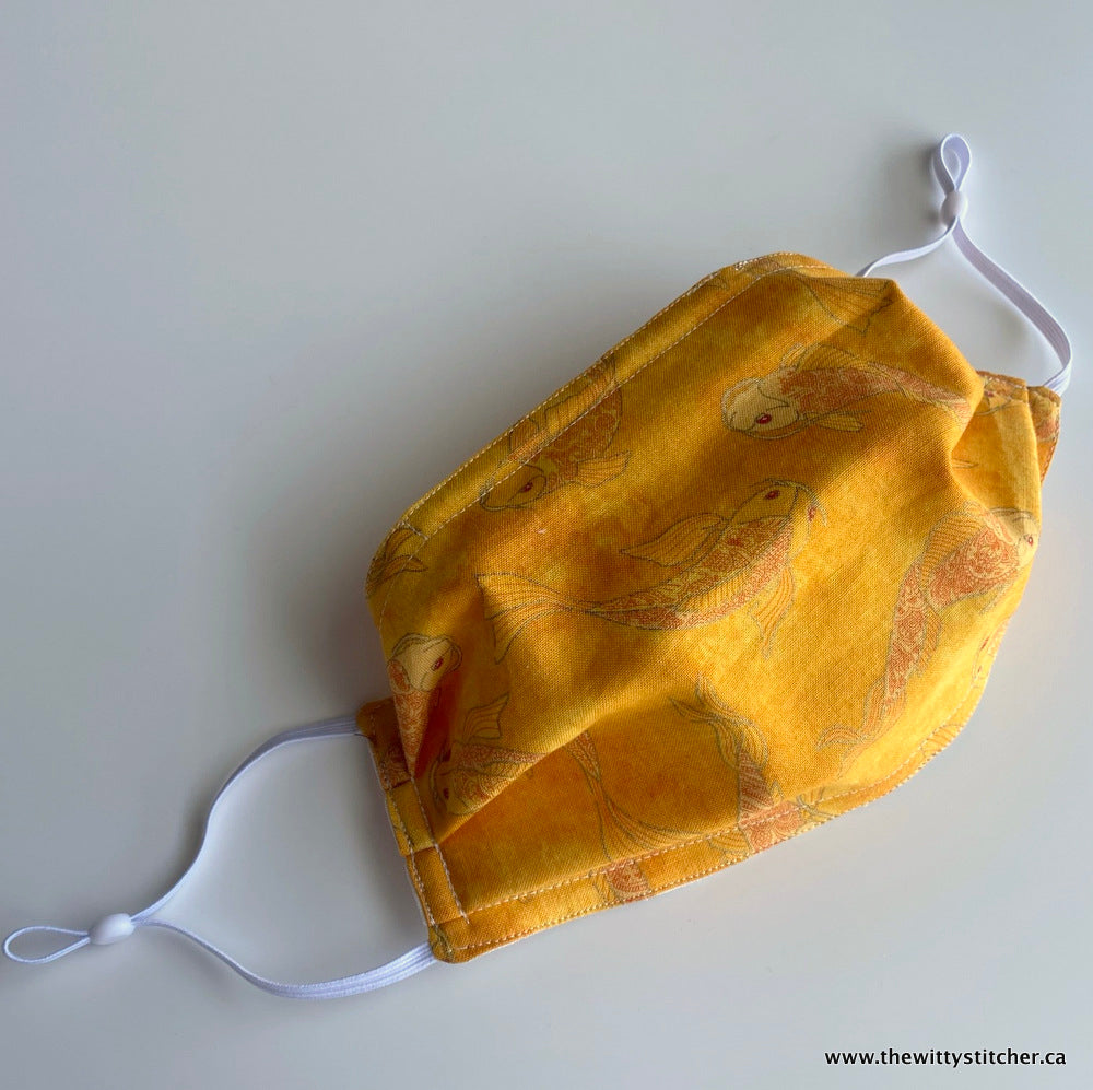 ANIMALS Cotton Face Mask - ORANGE COY KOI