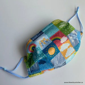 SEASONS Cotton Face Mask - WEATHER FORECAST