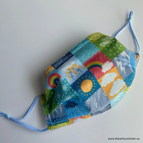 SEASONS Cotton Face Mask - WEATHER FORECAST