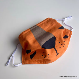 PRE-PRINTED Cotton Face Mask - TIGER
