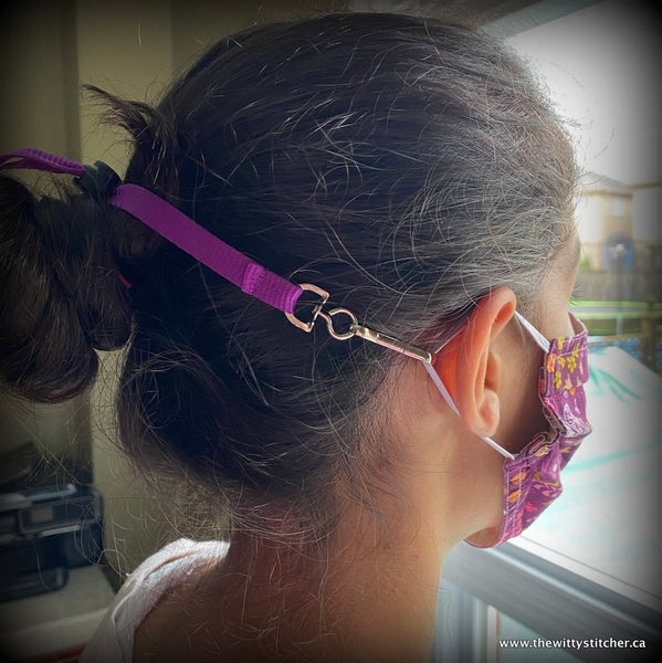 19.5" ADJUSTABLE Face Mask LANYARD - ROYAL BLUE - Only 1 Available!