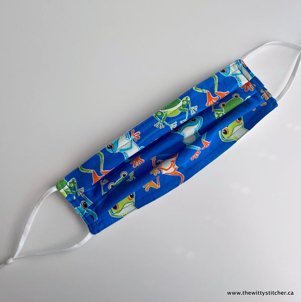 ANIMALS Cotton Face Mask - TREE FROGS