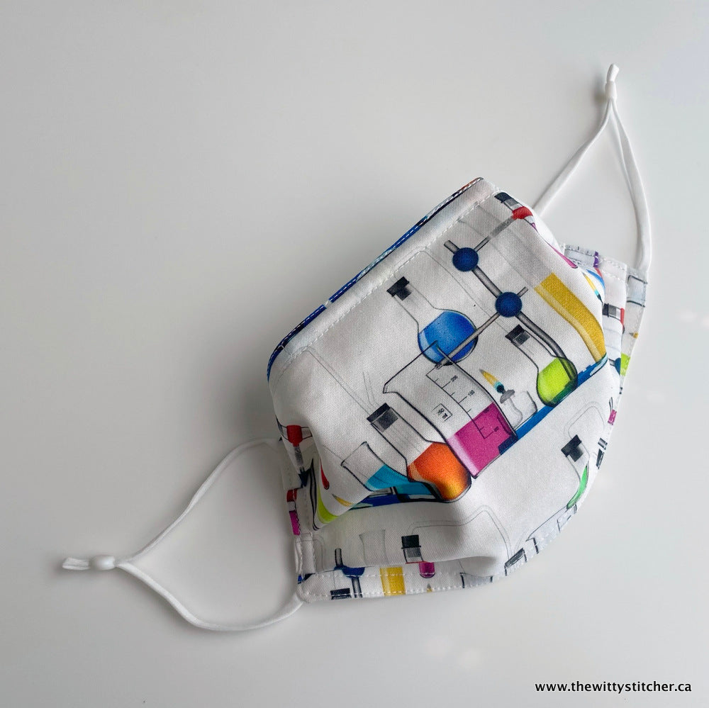NOVELTY Cotton Face Mask - SCIENCE FAIR