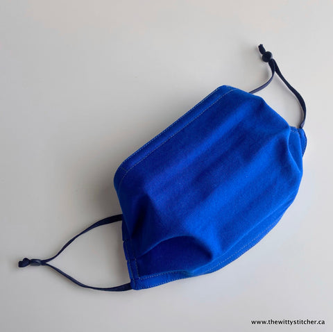 SOLID Cotton Face Mask - OCEAN