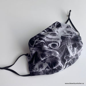 NOVELTY Cotton Face Mask - SMOKE