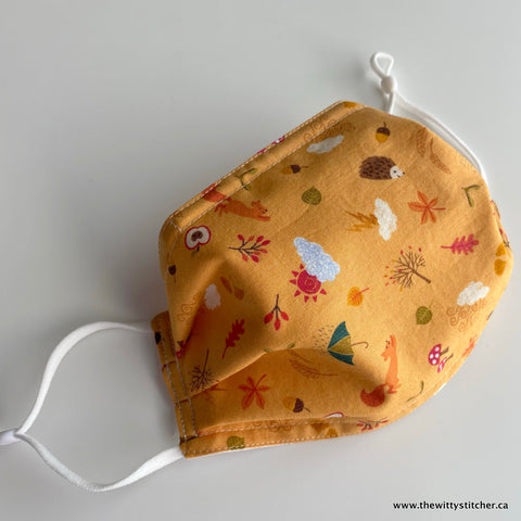 SEASONS Cotton Face Mask - FOREST FRIENDS