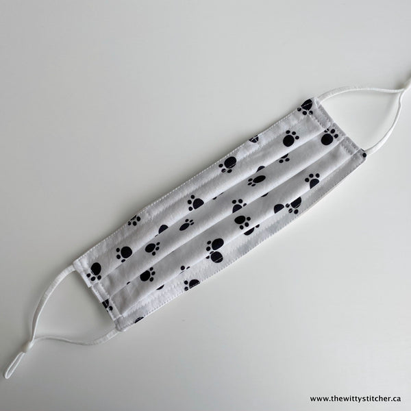 ANIMALS Cloth Face Mask - PAW PRINTS