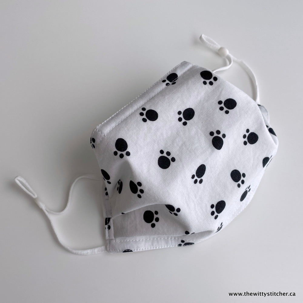ANIMALS Cloth Face Mask - PAW PRINTS