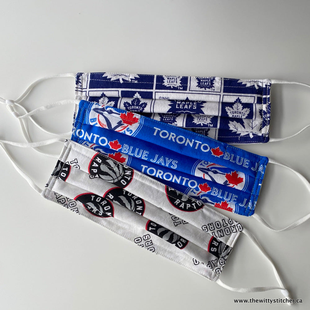TRI-PACK Cotton Face Masks - TORONTO SPORTS