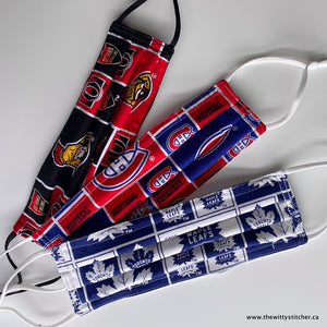 TRI-PACK Cotton Face Masks - HOCKEY