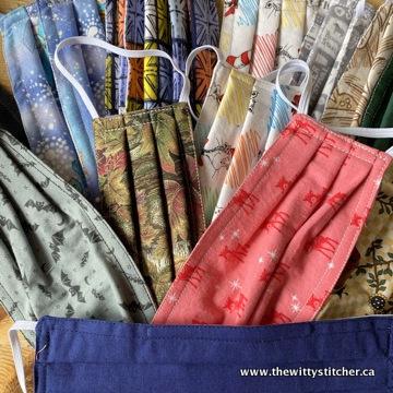 Cotton Face Masks x5 - HOLIDAY SURPRISE PACK - ADULT Regular - ONLY 5 LEFT!
