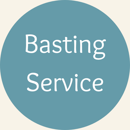 BASTING - Longarm Quilting Service - Flat Rate Fees