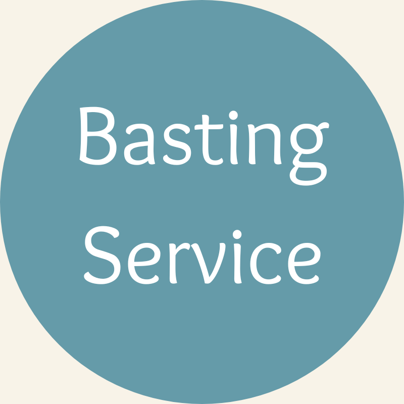 BASTING - Longarm Quilting Service - Flat Rate Fees