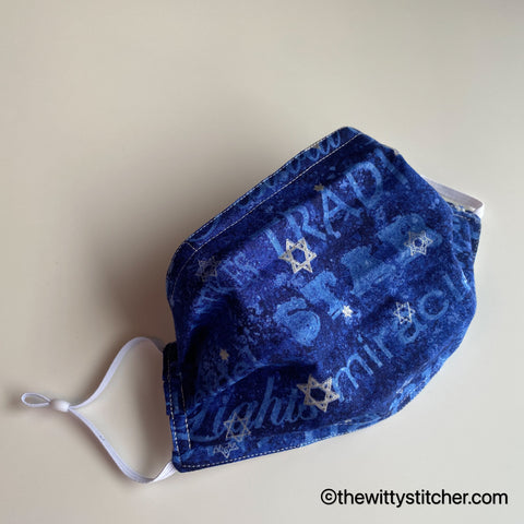 HOLIDAY Cotton Face Mask - HANUKKAH
