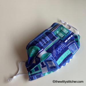 HOLIDAY Cotton Face Mask - FESTIVAL OF LIGHTS