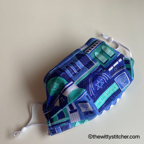 HOLIDAY Cotton Face Mask - FESTIVAL OF LIGHTS