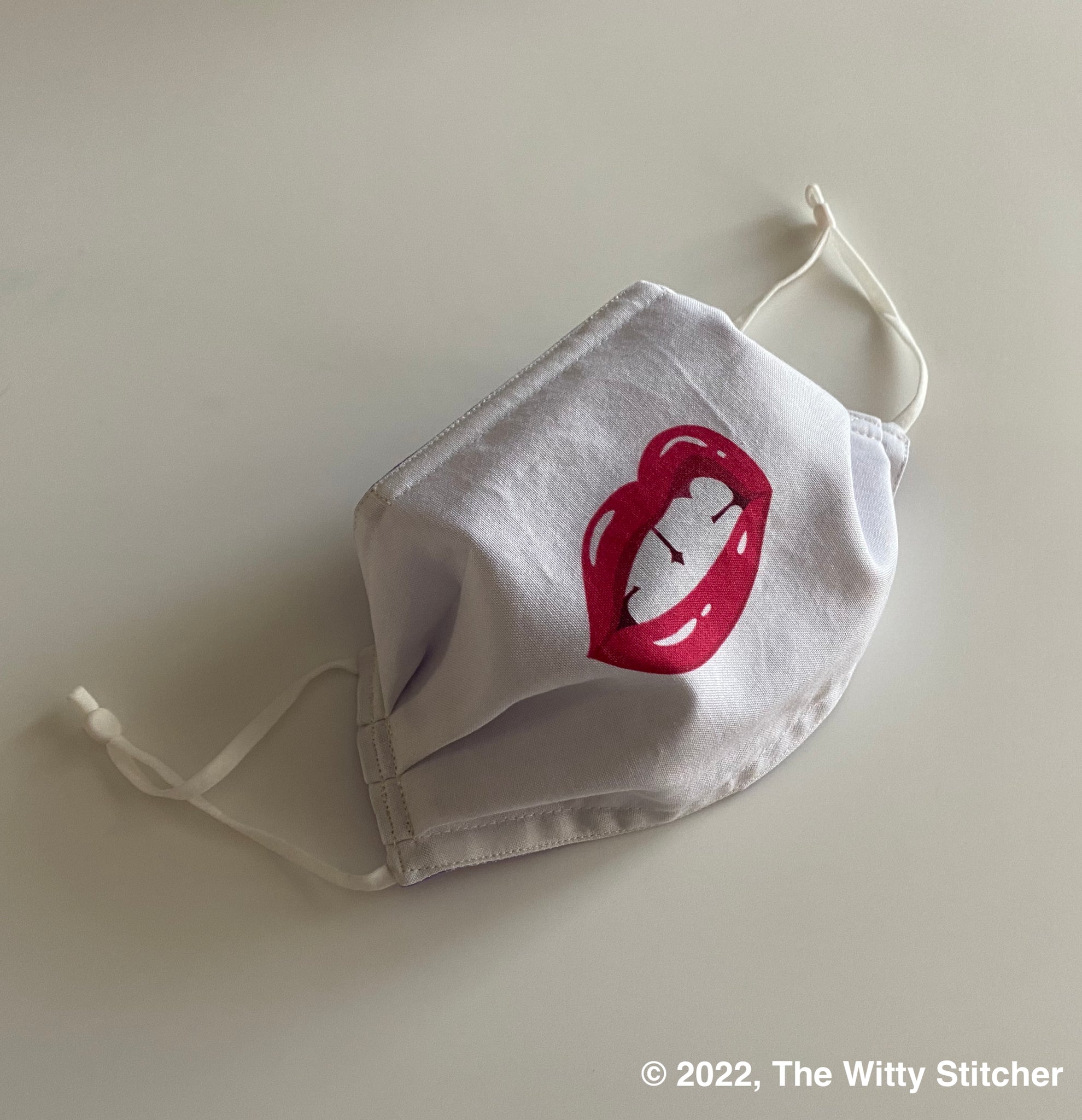 PRE-PRINTED Cotton Face Mask - SASSY LIPS
